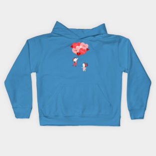 Will you be my valentine Kids Hoodie